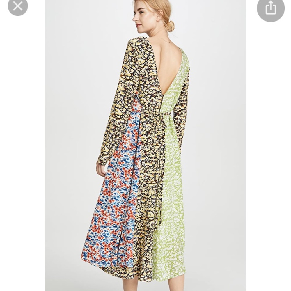 ⚡️SALE⚡️BNWT Stine Goya silk midi dress - Picture 2 of 7